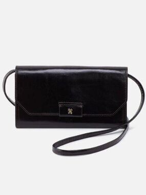 Romy Wallet Crossbody in Black